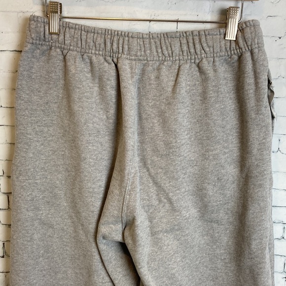 Nike Solo Swoosh Fleece Jogger Pants Sweatpants DX1364-063 Men's Grey S Workout - Picture 12 of 15